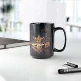 Holiday Reindeer Mug, Christmas Gift, Kitchen Decor, 15oz Coffee Cup, Tea Mug, Hot Chocolate, Home Decor The Aurora Touch