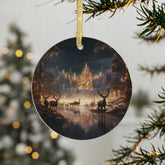 Customized Acrylic Pine Tree Ornament | Holiday Decor | Small Gift for Christmas | Unique Gift Exchange Idea The Aurora Touch