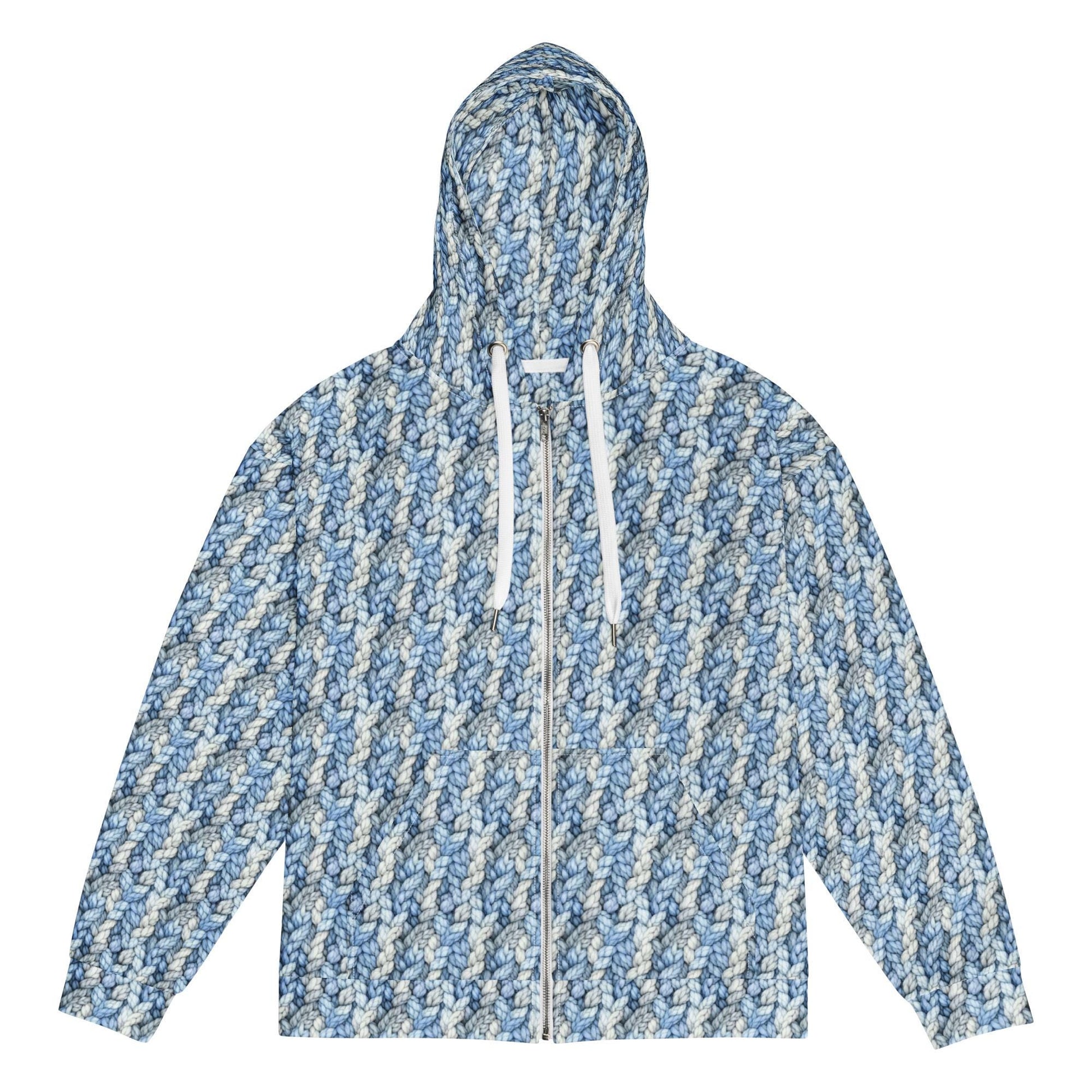 Men&#39;s Casual All Over Print Stylish Zip Hoodie - Trendy Fashion Hoodie - Unique Graphic Design - Perfect for Everyday Wear