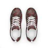 Chic Floral All-Over Print Athletic Shoes for Women - Soft, Casual, and Fashion-Forward Footwear