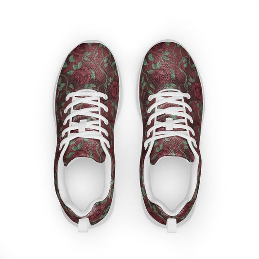 Chic Floral All-Over Print Athletic Shoes for Women - Soft, Casual, and Fashion-Forward Footwear