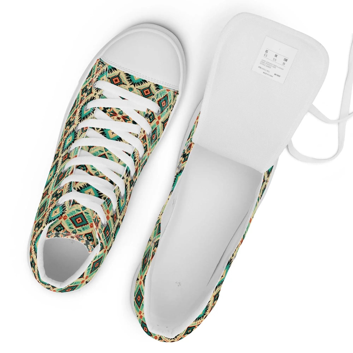 Men’s high top canvas shoes, stylish men&