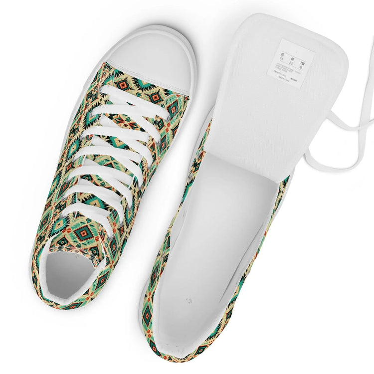 Men’s high top canvas shoes, stylish men&