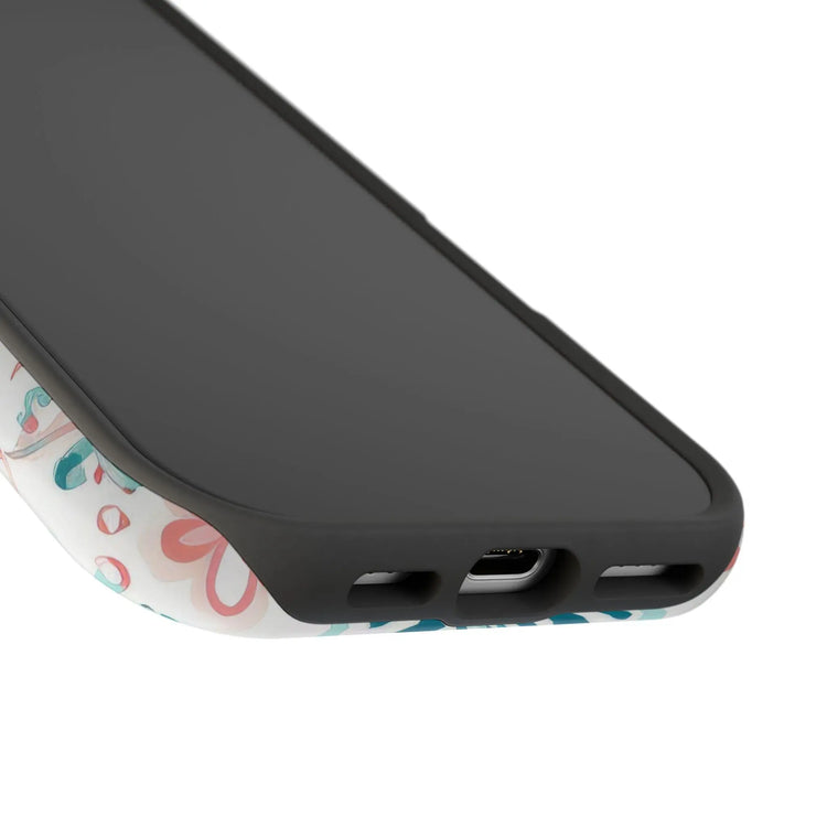 Floral Impact-Resistant IPhone Case | Vibrant Flower Design, Cute Gift for Her, Floral Accessories, Durable Protection, Spring Decor