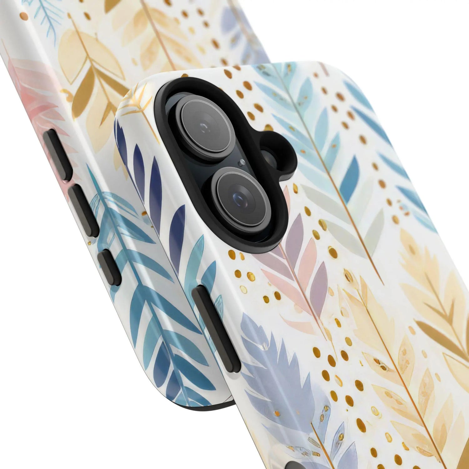 Boho Chic Tough Phone Case, Floral Phone Cover, Protective Case for iPhone, Gift for Her, Nature Lover Accessory