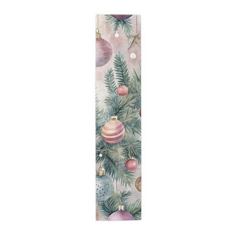 Christmas Table Runner, Holiday Table Decor, Festive Dining Accent, Seasonal Home Decor, Winter Holiday Tablecloth The Aurora Touch