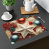 Festive Star Placemats - Holiday Table Decor, Christmas Dinner, Seasonal Table Setting, Gift for Hosts, Family Gatherings, Winter The Aurora Touch