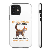 Tough Cases, Iphone 16, Iphone 15, Sarcastic silly animal phone cases, funny grad gift, personalized custom phone cover, humorous phone case