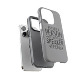 Tough Cases, Iphone Strong Sturdy Basic cover case, Sarcastic Humor, Hard Shell variety phone cases, Simple Minimilist Design