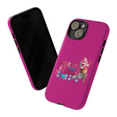 Tough Cases, Iphone 16 Matte phone cases, Iphone 15 Glossy covers, Summertime phone cover designs, great teen gift item, Grad gift