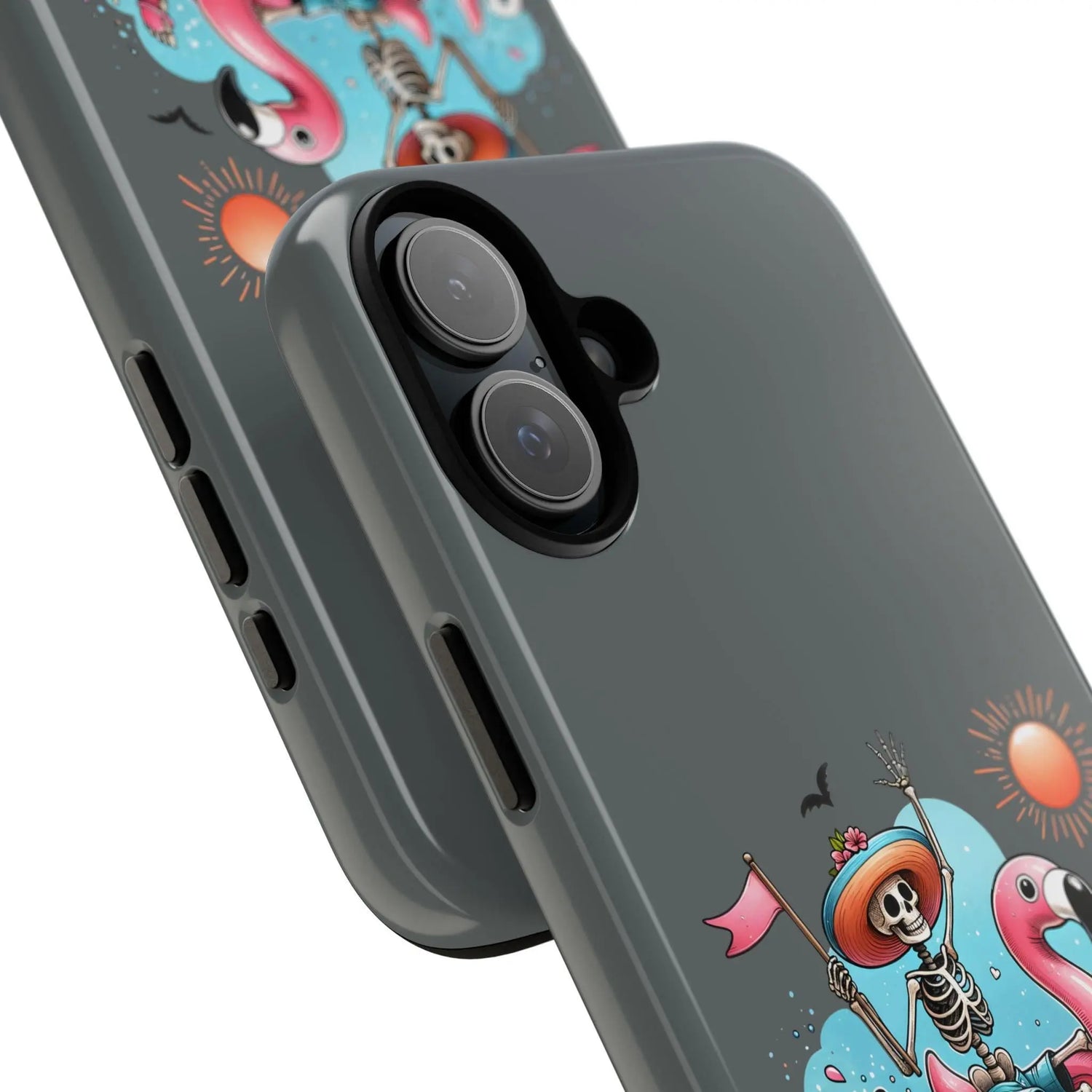 Phone Cases, Tough Cases for Iphone samsung, Colorful Grey Summer Style Cover, Great Teen Gift, Bright Sunny Case, Protective Shell