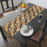 Floral Table Runner - Vintage Home Decor, Dining Table Centerpiece, Holiday Table Decor, Rustic Wedding Decor The Aurora Touch
