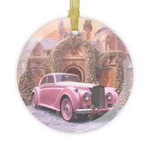 Glass Ornaments, Pink Xmas Tree Decor, Bundle Ornaments, Fancy Holiday Decor, Single Xmas Ornaments, Pink Decor The Aurora Touch
