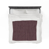 Cozy Velveteen Plush Blanket - Soft Floral Throw for Home, Decor, Gift, Nursery, Cozy Evenings
