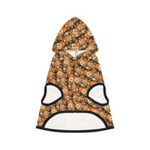 Floral Pet Hoodie, Cozy Fall Dog Sweater, Cute Cat Jacket, Perfect for Fall, Pet Apparel Gift for Animal Lovers, Outdoor Fun