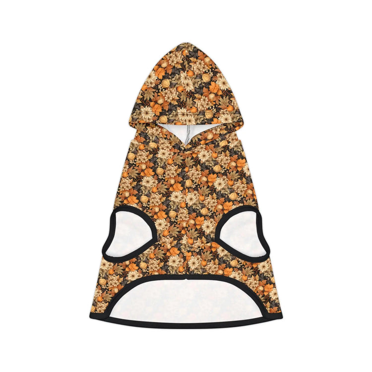 Floral Pet Hoodie, Cozy Fall Dog Sweater, Cute Cat Jacket, Perfect for Fall, Pet Apparel Gift for Animal Lovers, Outdoor Fun