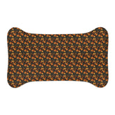 Autumn Floral Pet Feeding Mats - Perfect for Dog & Cat Lovers, Fall Decor, Pet Supplies, Home Essentials, Gifts for Pet Owners