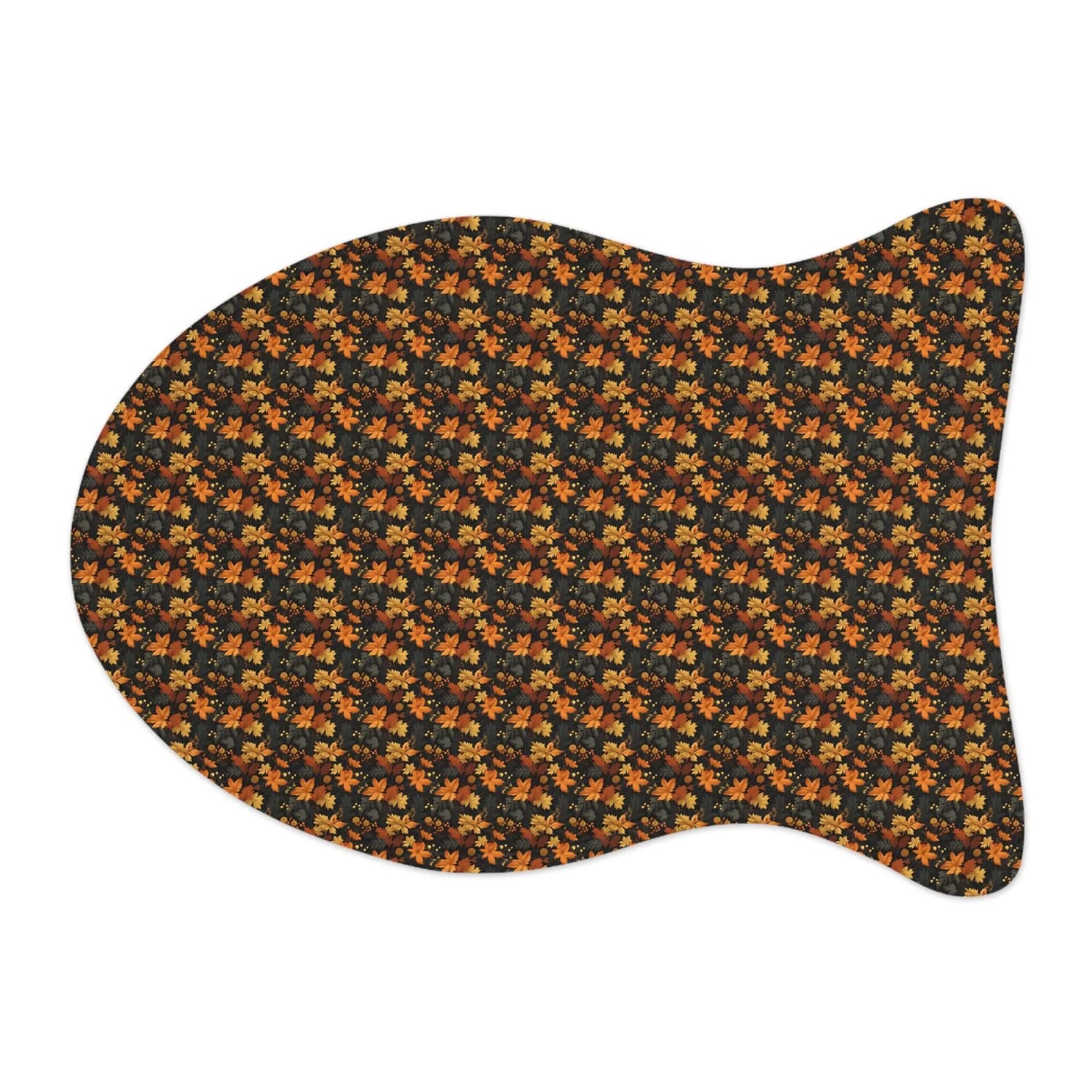 Autumn Floral Pet Feeding Mats - Perfect for Dog & Cat Lovers, Fall Decor, Pet Supplies, Home Essentials, Gifts for Pet Owners