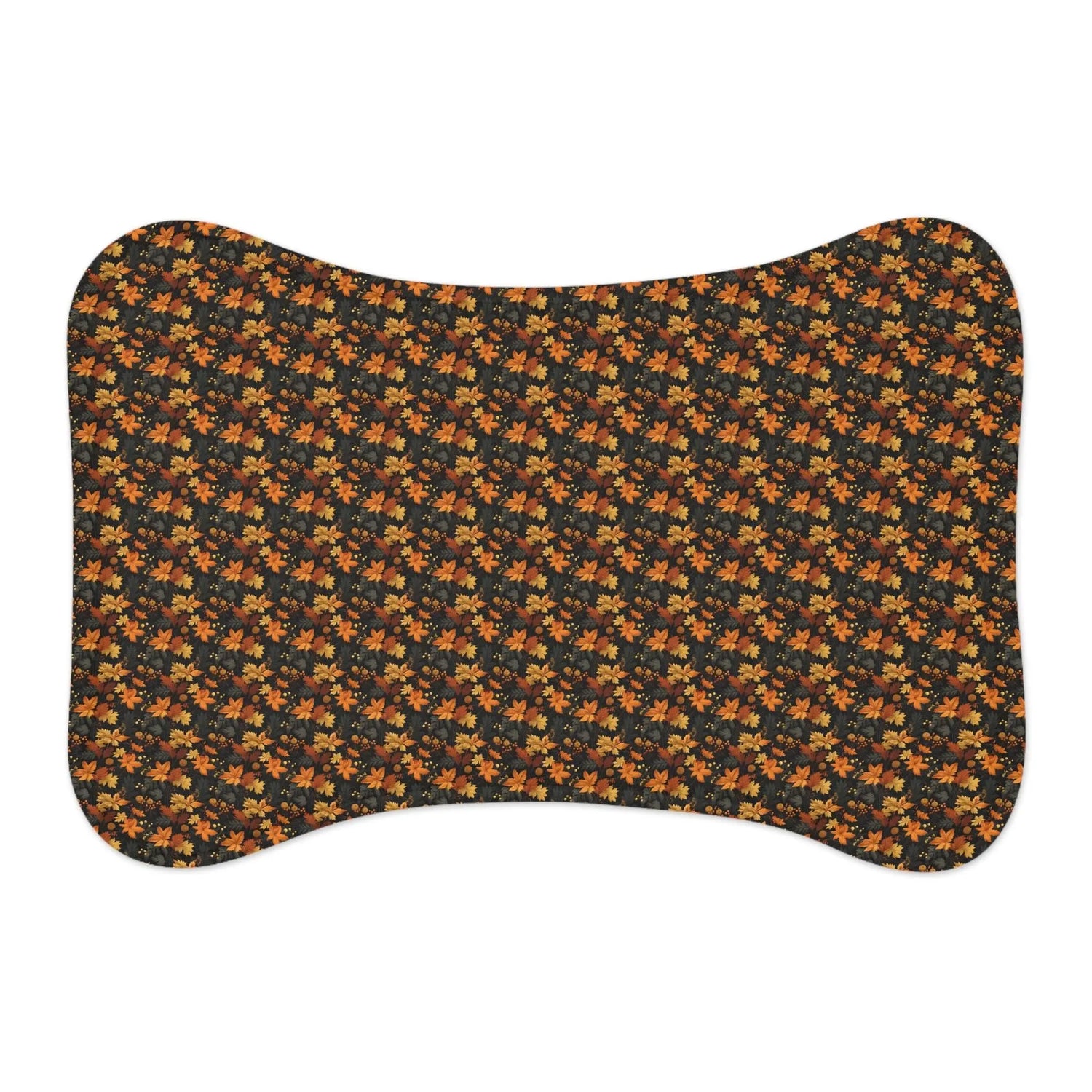 Autumn Floral Pet Feeding Mats - Perfect for Dog & Cat Lovers, Fall Decor, Pet Supplies, Home Essentials, Gifts for Pet Owners