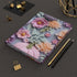 Floral Pumpkin Hardcover Journal, Fall 3D Pastel Custom Print Notebook The Aurora Touch