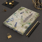 Botanical Hardcover Journal for Nature Lovers | Floral Journal, Garden Notebook, Eco-Friendly Diary, Gift for Writers, Creative Journal The Aurora Touch
