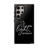 Tough Cases, Iphone hard shell sturdy strong phone case, Bible Verse on Print, upflifting customized gift item, great Holiday gift