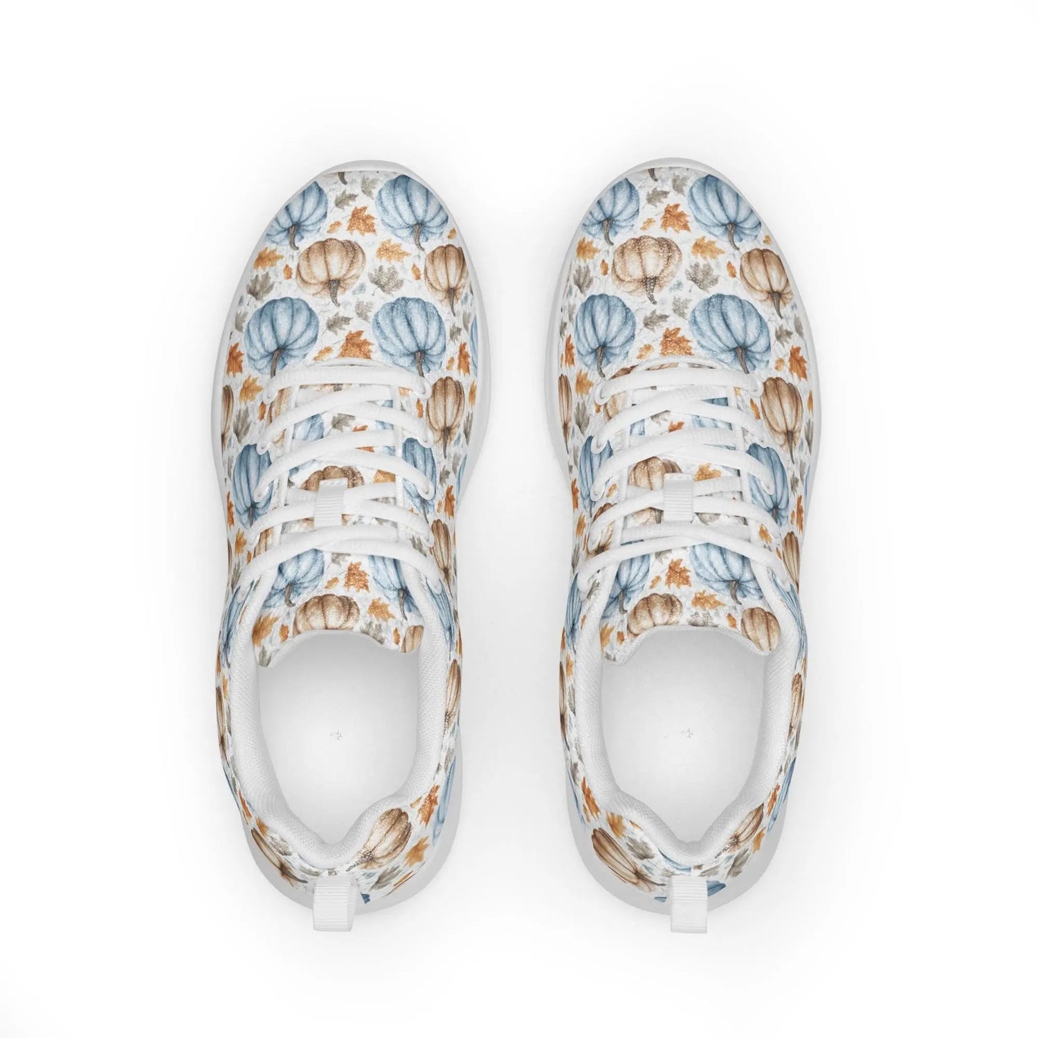 Fall Pattern Women’s Athletic Shoes | Lightweight & Comfy | Fall Fitness Footwear