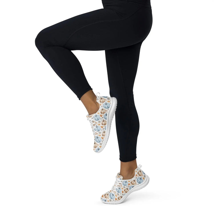 Fall Pattern Women’s Athletic Shoes | Lightweight & Comfy | Fall Fitness Footwear