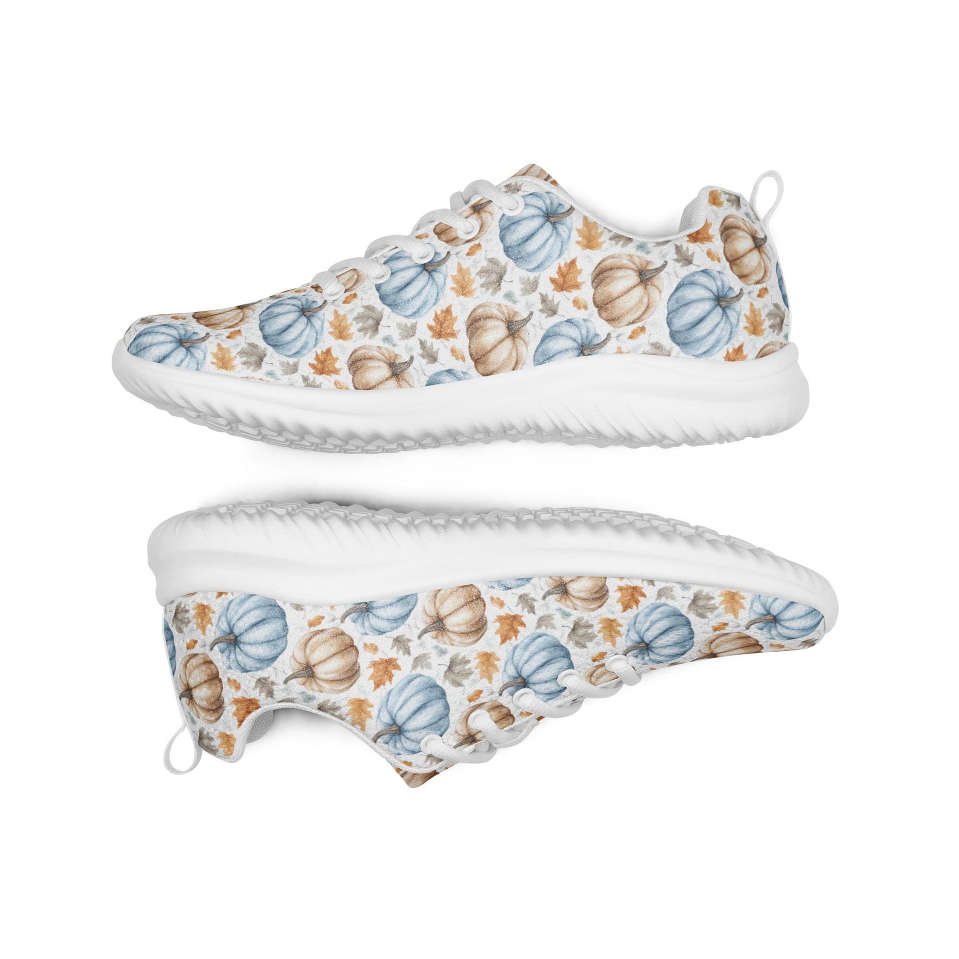 Fall Pattern Women’s Athletic Shoes | Lightweight & Comfy | Fall Fitness Footwear
