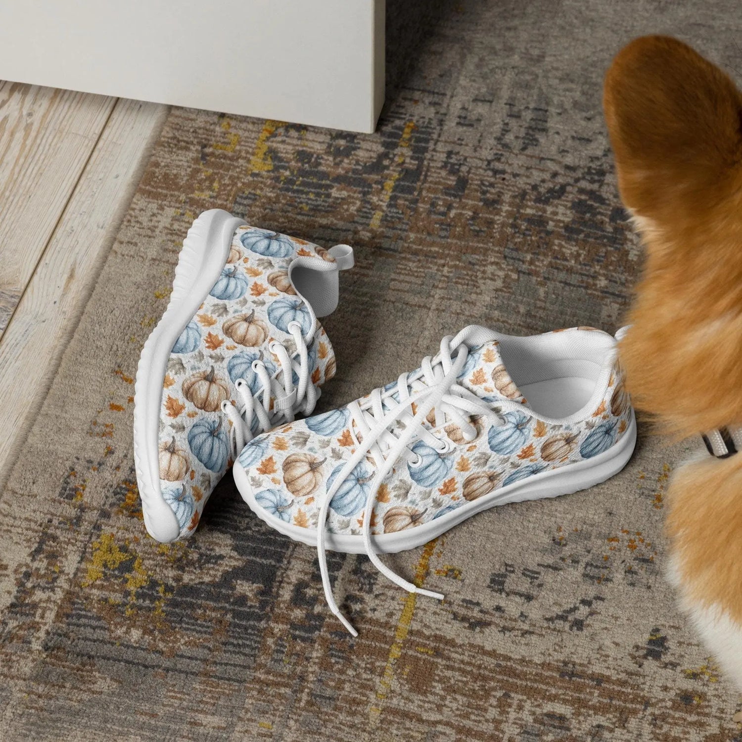 Fall Pattern Women’s Athletic Shoes | Lightweight & Comfy | Fall Fitness Footwear