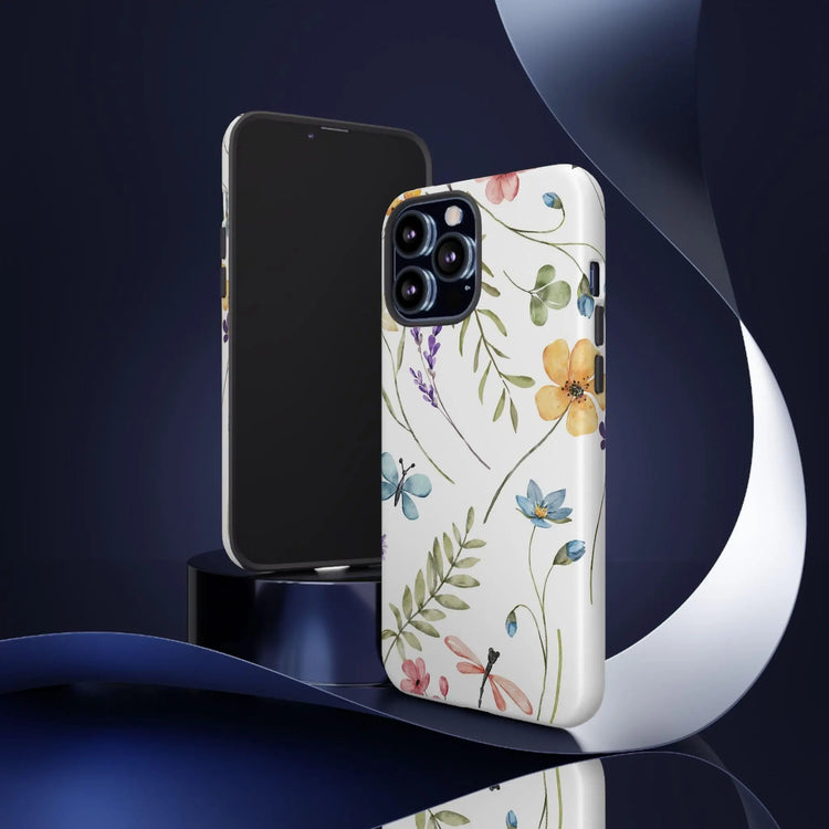 Floral Phone Cases, Pretty Flower Tough Cases, Personalized Iphone Android Covers, Gift for Her, Bloom Design