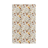 Floral Hand Towel, Boho Kitchen Decor, Bathroom Linen, Gift for Her, Eco-Friendly Home Accessories The Aurora Touch