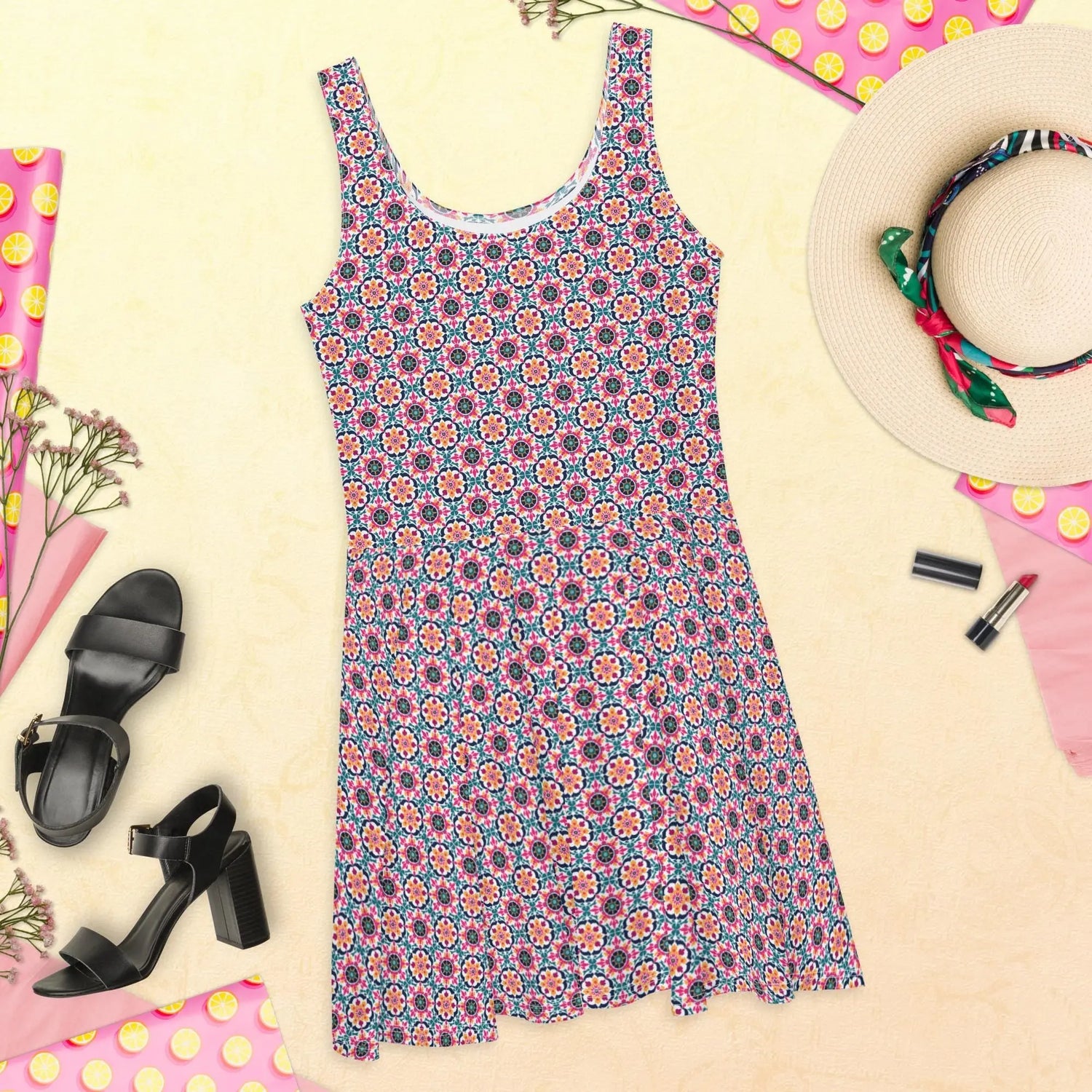 Chic Stylish Skater Dress - Flattering Silhouette for Every Occasion | Perfect for Casual Outings and Special Events