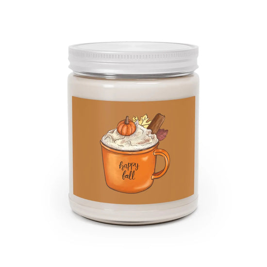Scented Candles, Eco Friendly Vanilla Bean Comfort Spice Fall Autumn Candle, 9oz - Home Fragrance Candle, Gift Idea, Aromatherapy Candle, The Aurora Touch