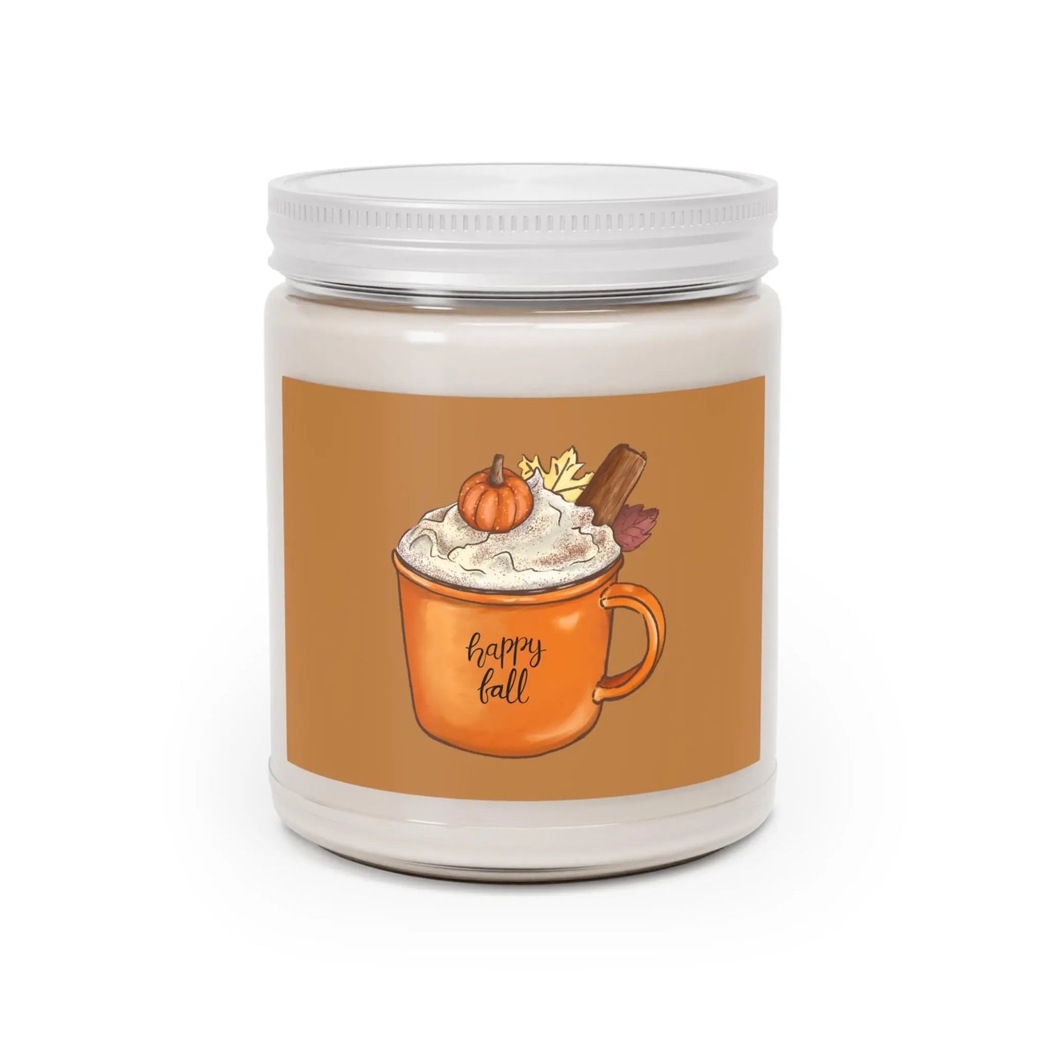 Scented Candles, Eco Friendly Vanilla Bean Comfort Spice Fall Autumn Candle, 9oz - Home Fragrance Candle, Gift Idea, Aromatherapy Candle, The Aurora Touch