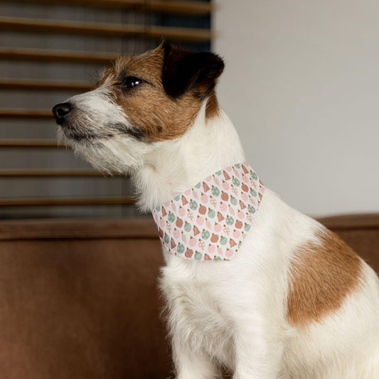 Cute Xmas Pet Bandana Collar - Stylish Dog Accessory, Dog Bandana for Fall, Pet Costume, Dog Fashion, Gift for Pet Lovers