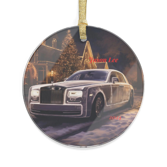 Personalized Acrylic Ornaments with Car Design, Custom Holiday Decorations, Unique Christmas Gifts, Car Lovers Keepsake, 2024 Holiday Decor The Aurora Touch