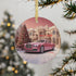 Personalized Acrylic Christmas Ornament - Holiday Decor, Festive Gift, Custom Name Keepsake, Car Theme, Family Celebration The Aurora Touch