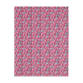 Floral Microfiber Two- Sided Blanket, Cozy Home Decor, Soft Pet Blanket, Chic Gift for Her, Spring Vibes, Garden Lover&