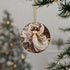 Elegant Decorative Ceramic Ornaments with Ethereal Design, Perfect for Holiday Decor, Gift Giving, Home Accent, Unique Keepsake The Aurora Touch