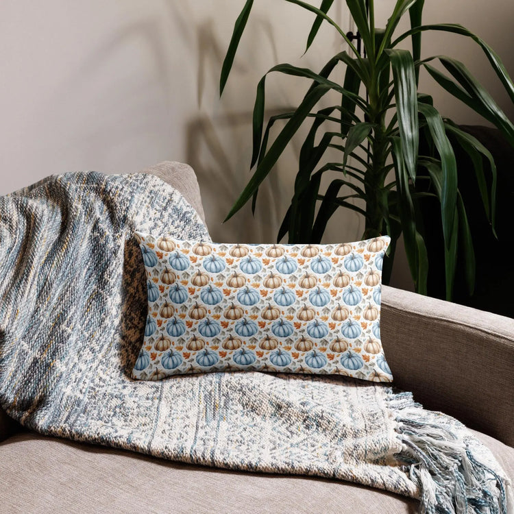 Luxurious Linen-Feel Premium Pillow | 100% Polyester Fall Fashion Case & Insert | Machine-Washable Comfort The Aurora Touch