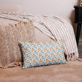 Luxurious Linen-Feel Premium Pillow | 100% Polyester Fall Fashion Case & Insert | Machine-Washable Comfort The Aurora Touch