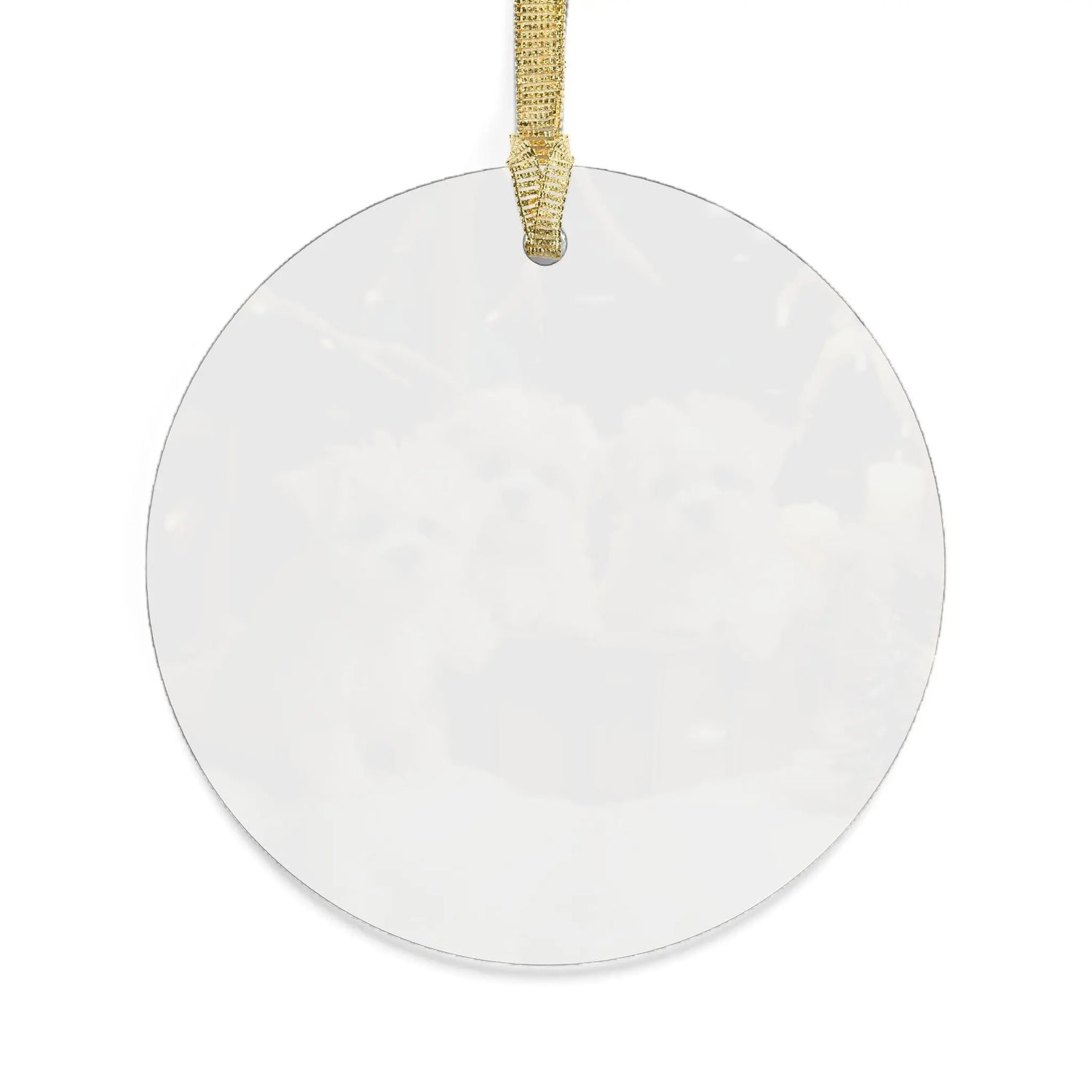 Maltese Puppy Acrylic Ornament | Dog Lover Gift | Holiday Decor | Cute Tree Decoration | Home Decoration | Small Gift Idea The Aurora Touch