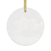 Maltese Puppy Acrylic Ornament | Dog Lover Gift | Holiday Decor | Cute Tree Decoration | Home Decoration | Small Gift Idea The Aurora Touch