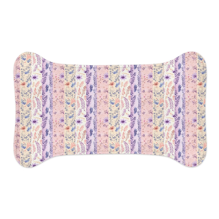 Floral Pet Feeding Mats for Stylish Dining, Dog Dish Mat, Kitty Bowl Mat, Non-Slip Animal Feeding Pad, Pet Decor Gift