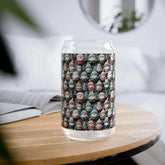 Unique 16oz Sipper Glass with Fun Character Design, Perfect for Gifts, Parties, Home Decor, Eco-Friendly Drinking The Aurora Touch