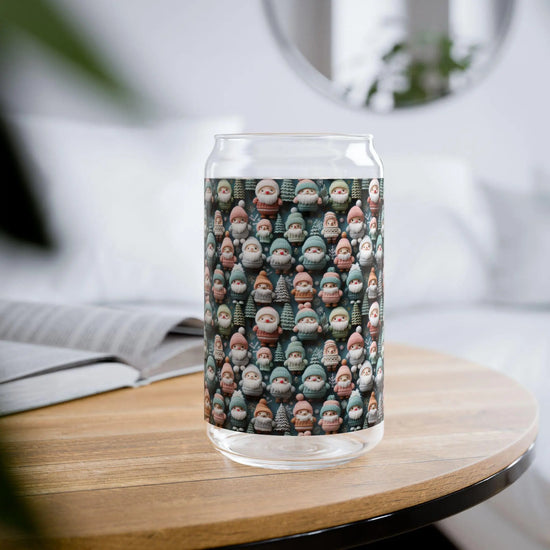 Unique 16oz Sipper Glass with Fun Character Design, Perfect for Gifts, Parties, Home Decor, Eco-Friendly Drinking The Aurora Touch