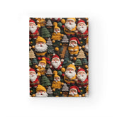 Festive Santa Journal - Perfect for Holiday Planning, Gift Lists, Christmas Memories, Journal Your Thoughts, Holiday Decor The Aurora Touch