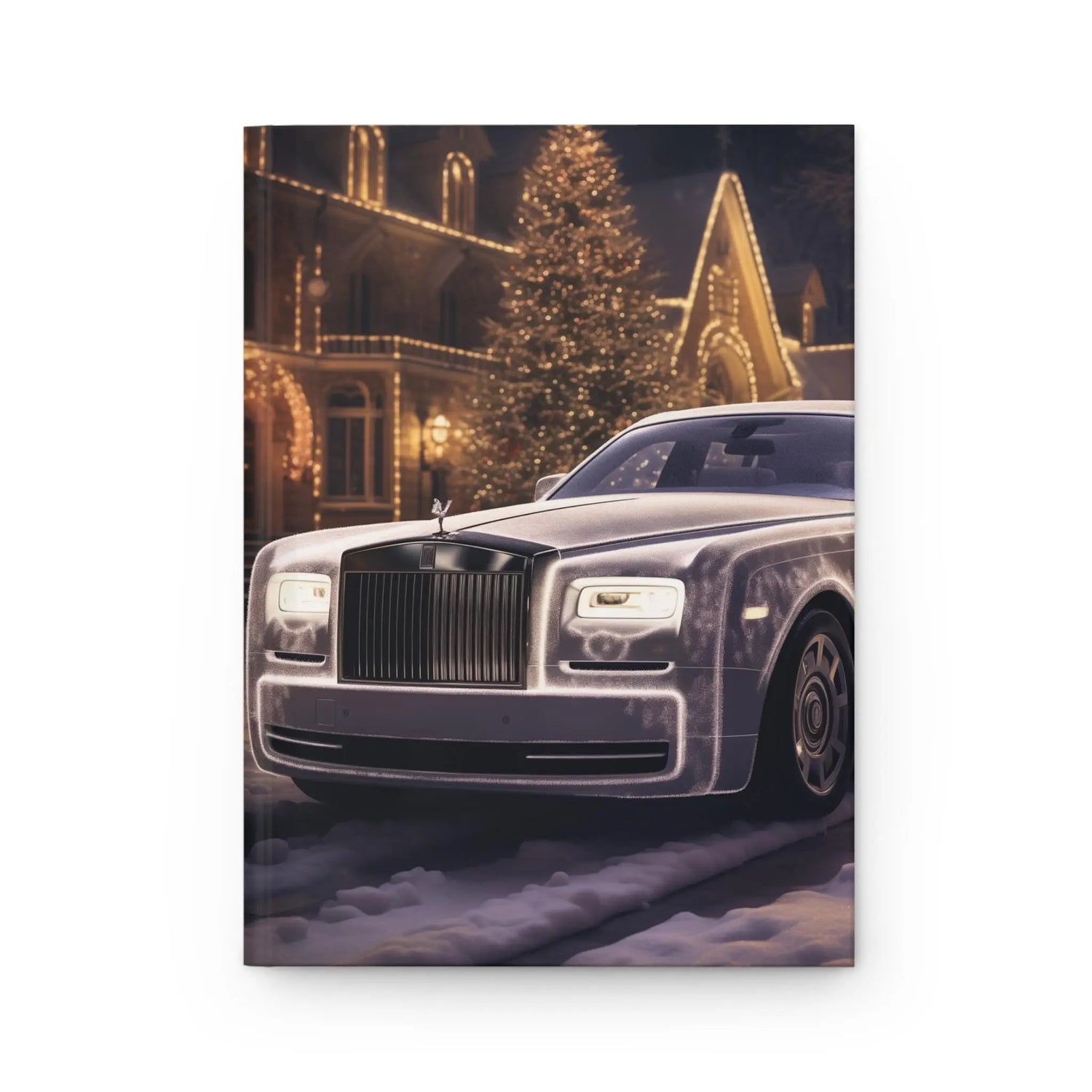 Luxury Hardcover Journal Matte - Rolls Royce Designer Notebook, Daily Journal, Diary, Holiday Gift, School, Hardcover Notebooks The Aurora Touch