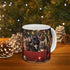 Frenchie Xmas Ceramic Mug 11oz | Puppy Lover Christmas Mug | Holiday Mug | Xmas Gift for Mom | Custom Mug | Holiday Decor | Morning Mug The Aurora Touch